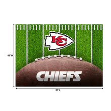 Kansas City Chiefs Football Field Washable Area Rug - 5'x7'