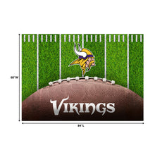 Minnesota Vikings Football Field Washable Area Rug - 5'x7'