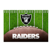 Las Vegas Raiders Football Field Washable Area Rug - 5'x7'