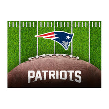 New England Patriots Football Field Washable Area Rug - 5'x7'