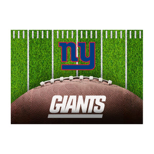 New York Giants Football Field Washable Area Rug - 5'x7'