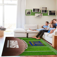 New York Giants Football Field Washable Area Rug - 5'x7'