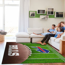 Buffalo Bills Football Field Washable Area Rug - 5'x7'