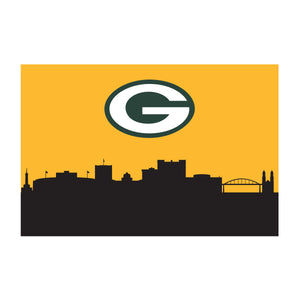 Green Bay Packers Hometown Washable Area Rug - 2'x3'