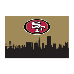 San Francisco 49ers Hometown Washable Area Rug - 2'x3'