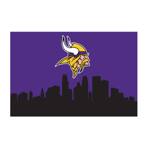 Minnesota Vikings Hometown Washable Area Rug - 2'x3'