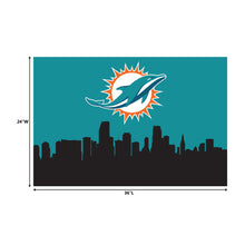 Miami Dolphins Hometown Washable Area Rug - 2'x3'