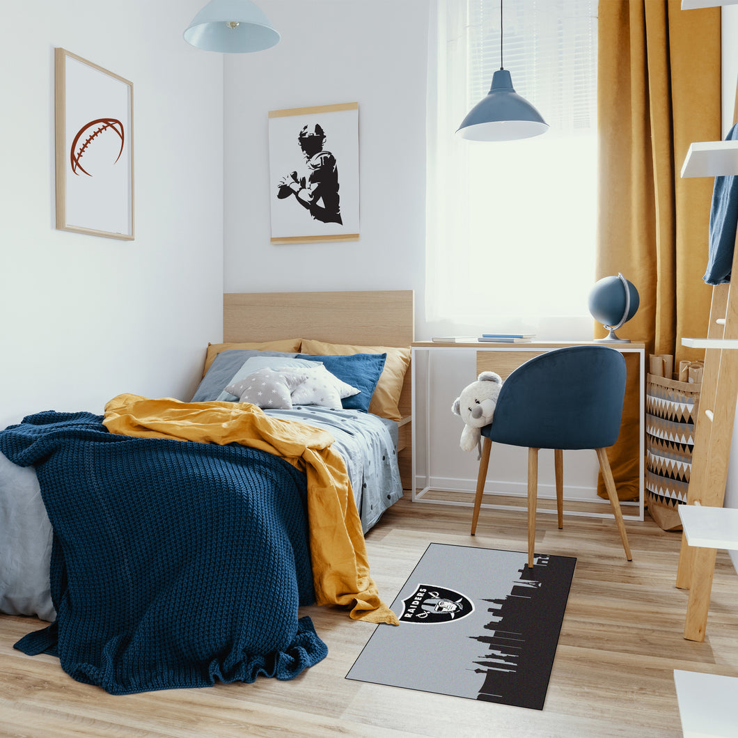 Las Vegas Raiders Hometown Washable Area Rug - 2'x3'