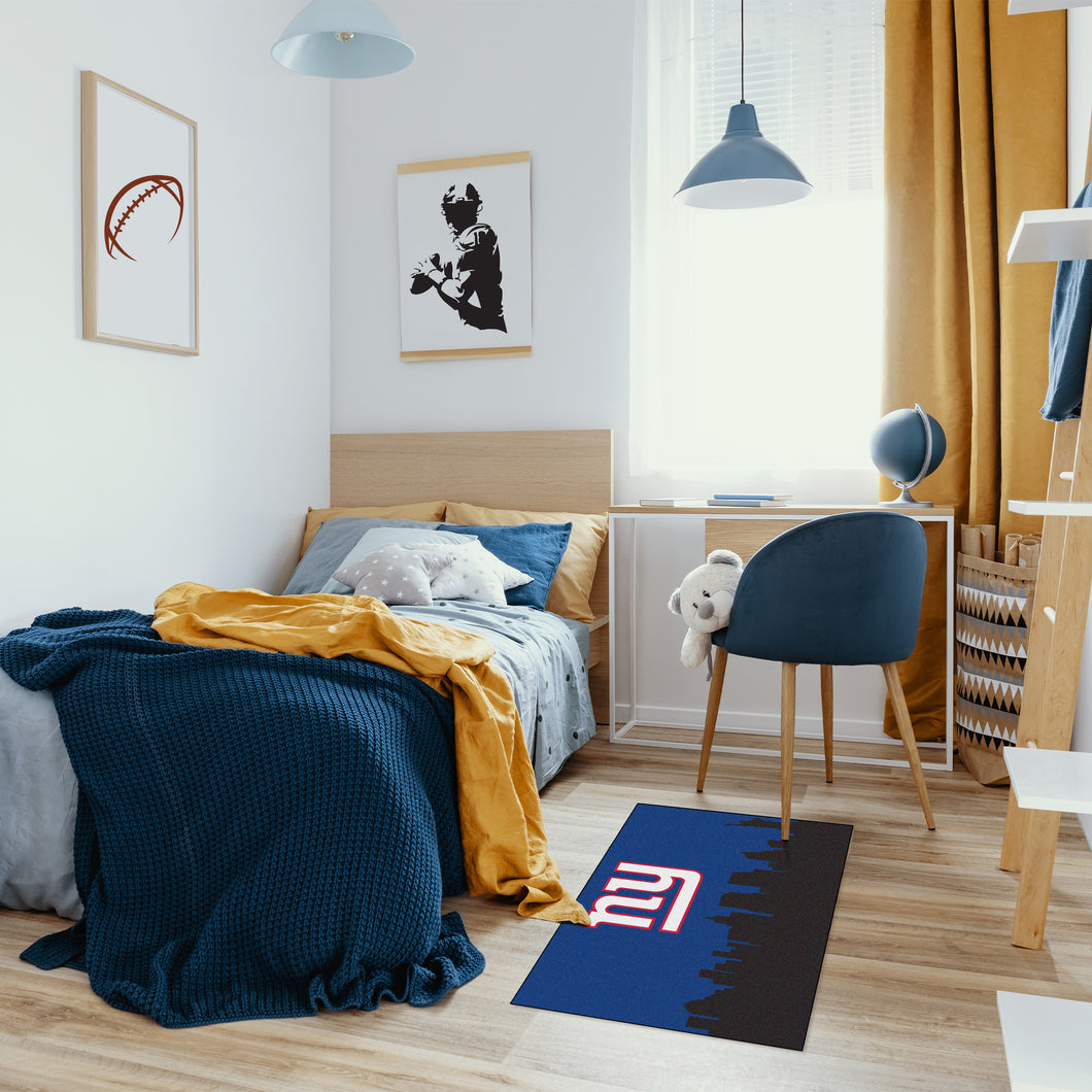New York Giants Hometown Washable Area Rug - 2'x3'