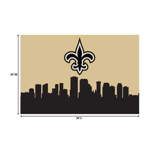 New Orleans Saints Hometown Washable Area Rug - 2'x3'