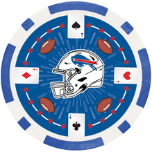 Buffalo Bills Poker Chip Set