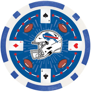 Buffalo Bills Poker Chip Set
