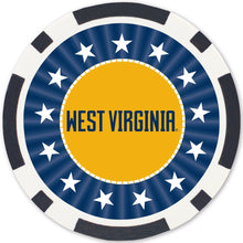 West Virginia Mountaineers Poker Chip Set
