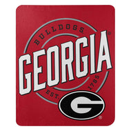 Georgia Bulldogs CAMPAIGN - Fleece Throw - 50"x60"