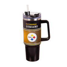 Pittsburgh Steelers 40oz Stainless Steel Canyon Cup w/ Straw