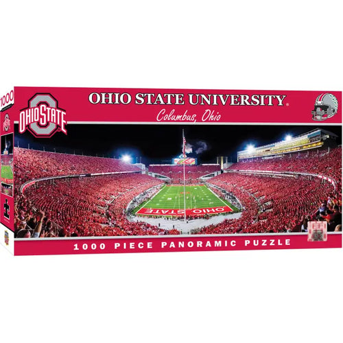 Ohio State Buckeyes Football End Zone Panoramic Puzzle