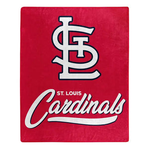 St. Louis Cardinals Plush Throw Blanket -  50"x60"