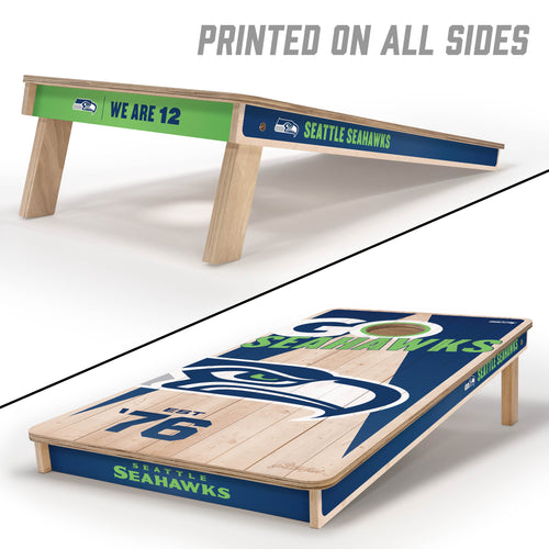 Seattle Seahawks 2'x4' Cornhole Game with Bags