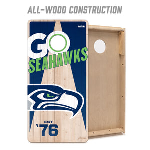 Seattle Seahawks 2'x4' Cornhole Game with Bags