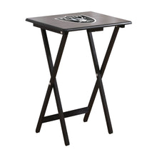 Las Vegas Raiders TV Snack Tray Set of 4