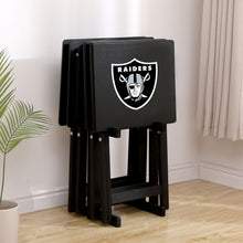 Las Vegas Raiders TV Snack Tray Set of 4