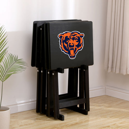 Chicago Bears TV Snack Tray Set of 4