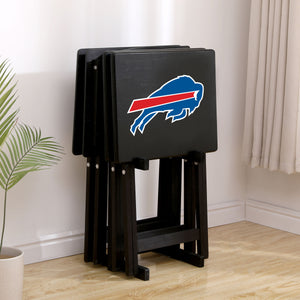 Buffalo Bills TV Snack Tray Set of 4