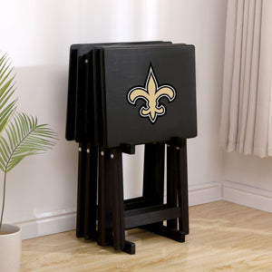 New Orleans Saints TV Snack Tray Set of 4