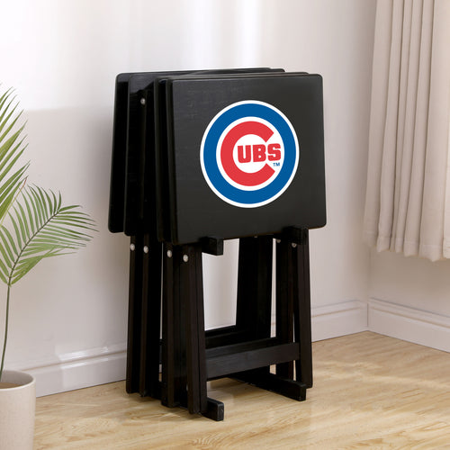 Chicago Cubs TV Snack Tray Set of 4