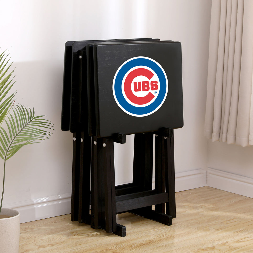 Chicago Cubs TV Snack Tray Set of 4