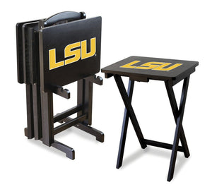 LSU Tigers TV Snack Tray Set of 4
