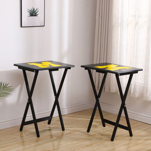 Michigan Wolverines TV Snack Tray Set of 4