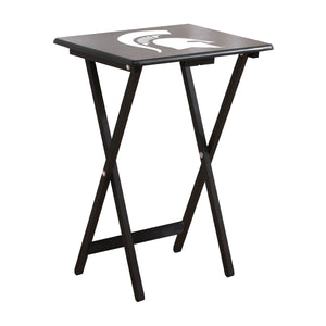 Michigan State Spartans TV Snack Tray Set of 4