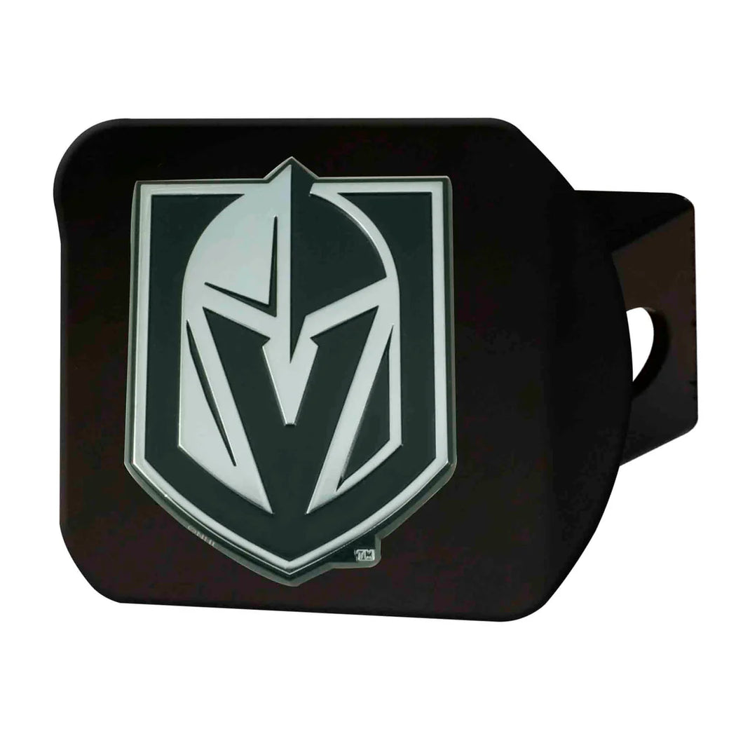 Vegas Golden Knights Chrome Emblem On Chrome Hitch Cover