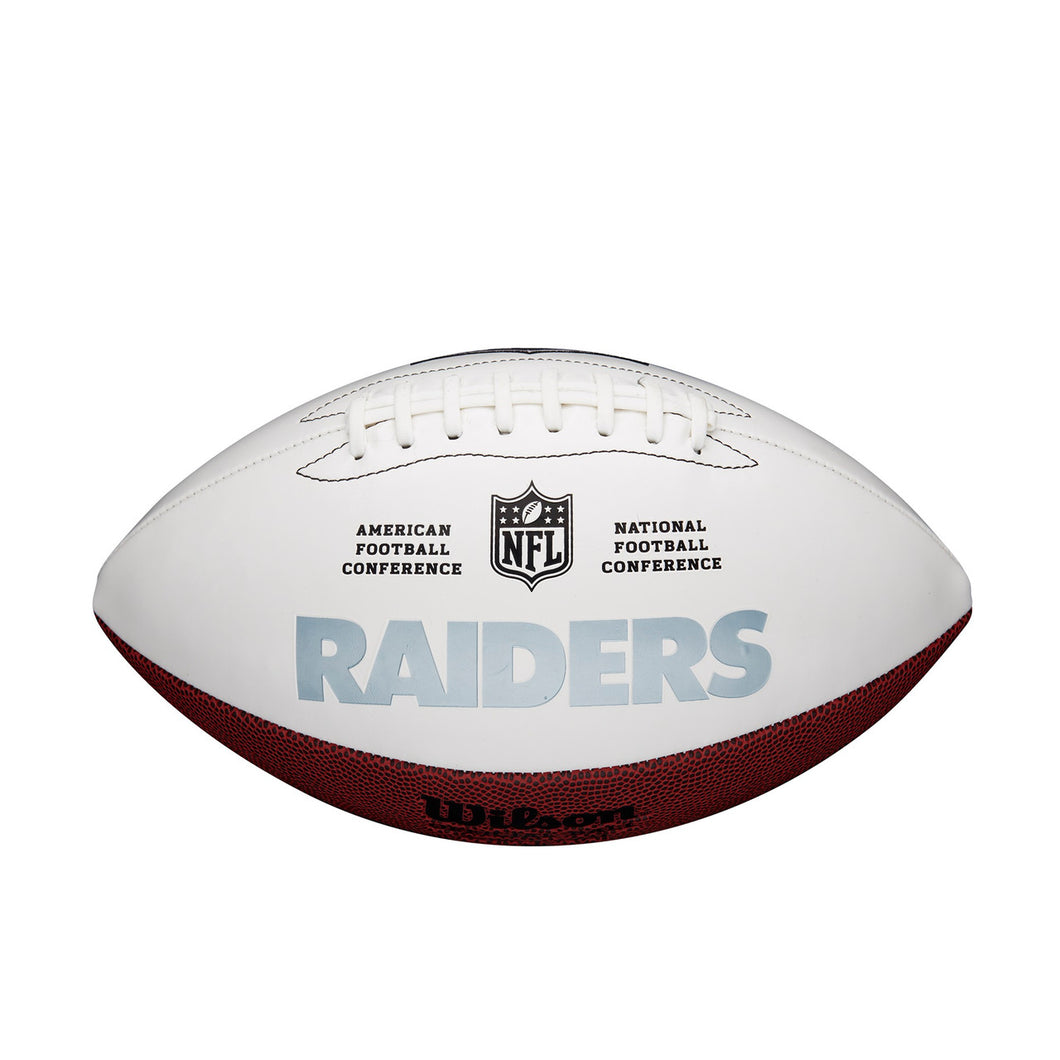 Las Vegas Raiders Full Size Embroidered Football