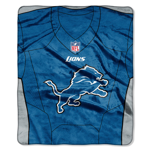 Detroit Lions Plush Throw Blanket -  50
