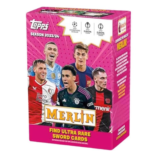 2023/2024 Topps UEFA Merlin Soccer Blaster Box