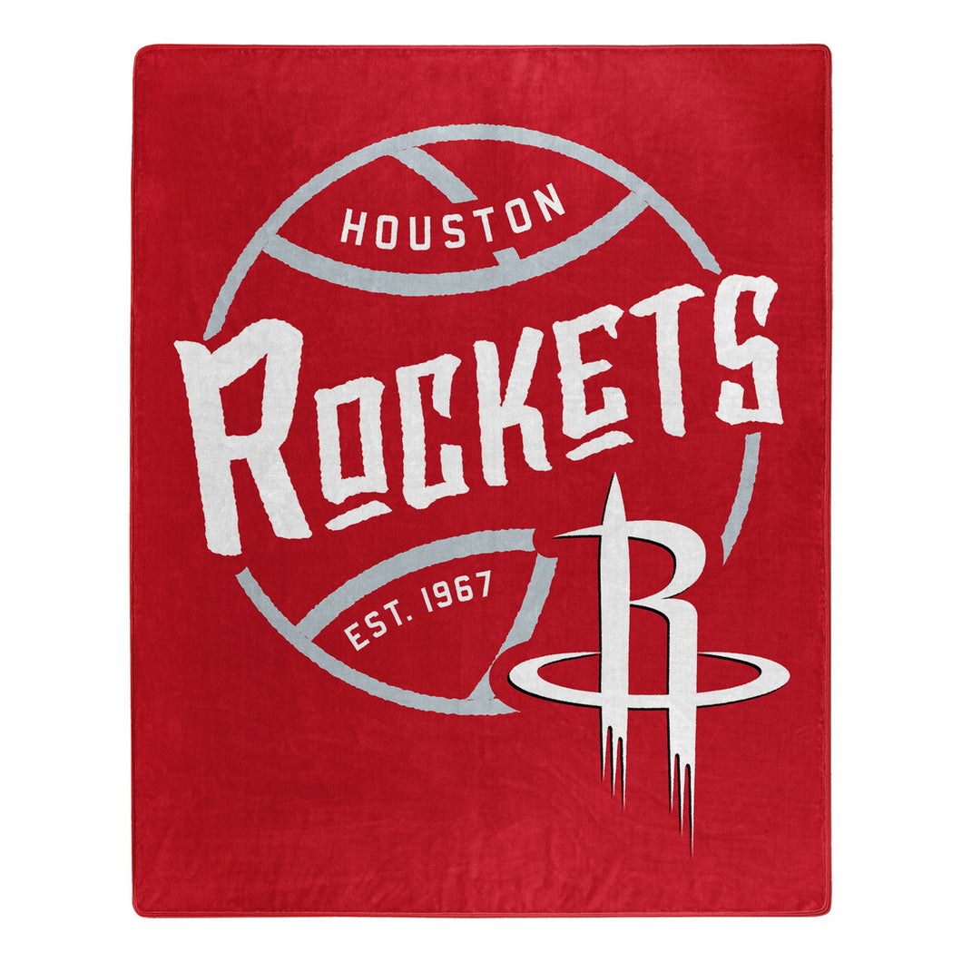Houston Rockets Plush Throw Blanket -  50