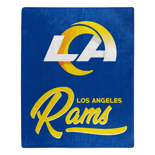 Los Angeles Rams Plush Throw Blanket -  50