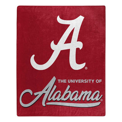Alabama Crimson Tide Plush Throw Blanket -  50