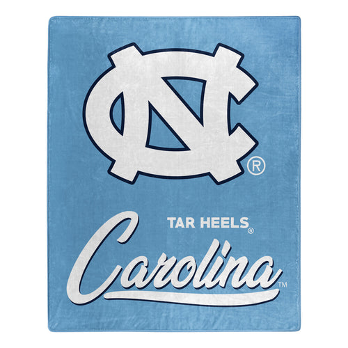 UNC Tar Heels Plush Throw Blanket -  50