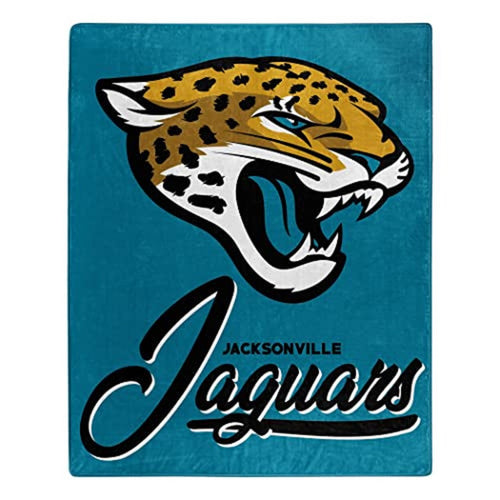 Jacksonville Jaguars Plush Throw Blanket -  50