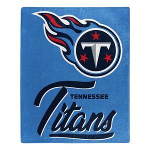  Tennessee Titans Plush Throw Blanket -  50"x60"