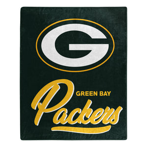 Green Bay Packers Plush Throw Blanket -  50"x60"