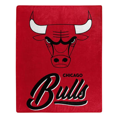 Chicago Bulls Plush Throw Blanket -  50