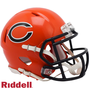 Chicago Bears 2022 On Field Alternate Riddell Speed Mini Helmet