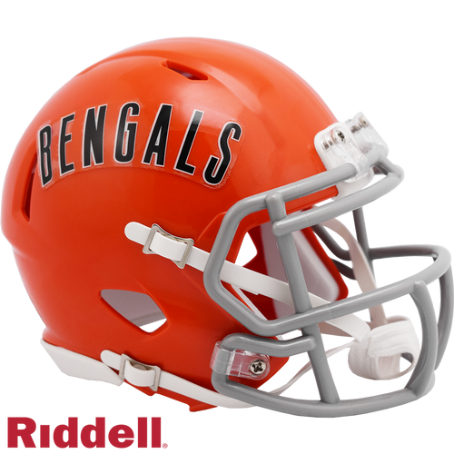 Cincinnati Bengals 1968-79 Throwback Riddell Speed Mini Helmet