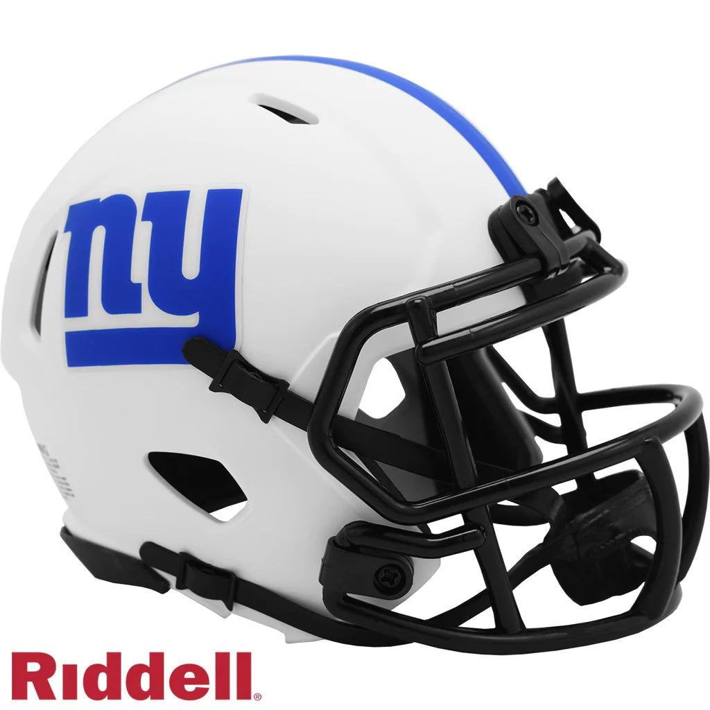 New York Giants Lunar Eclipse Riddell Speed Mini Helmet