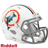 Miami Dolphins Tribute Riddell Speed Mini Helmet