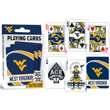 West Virginia Mountaineers Playing Cards